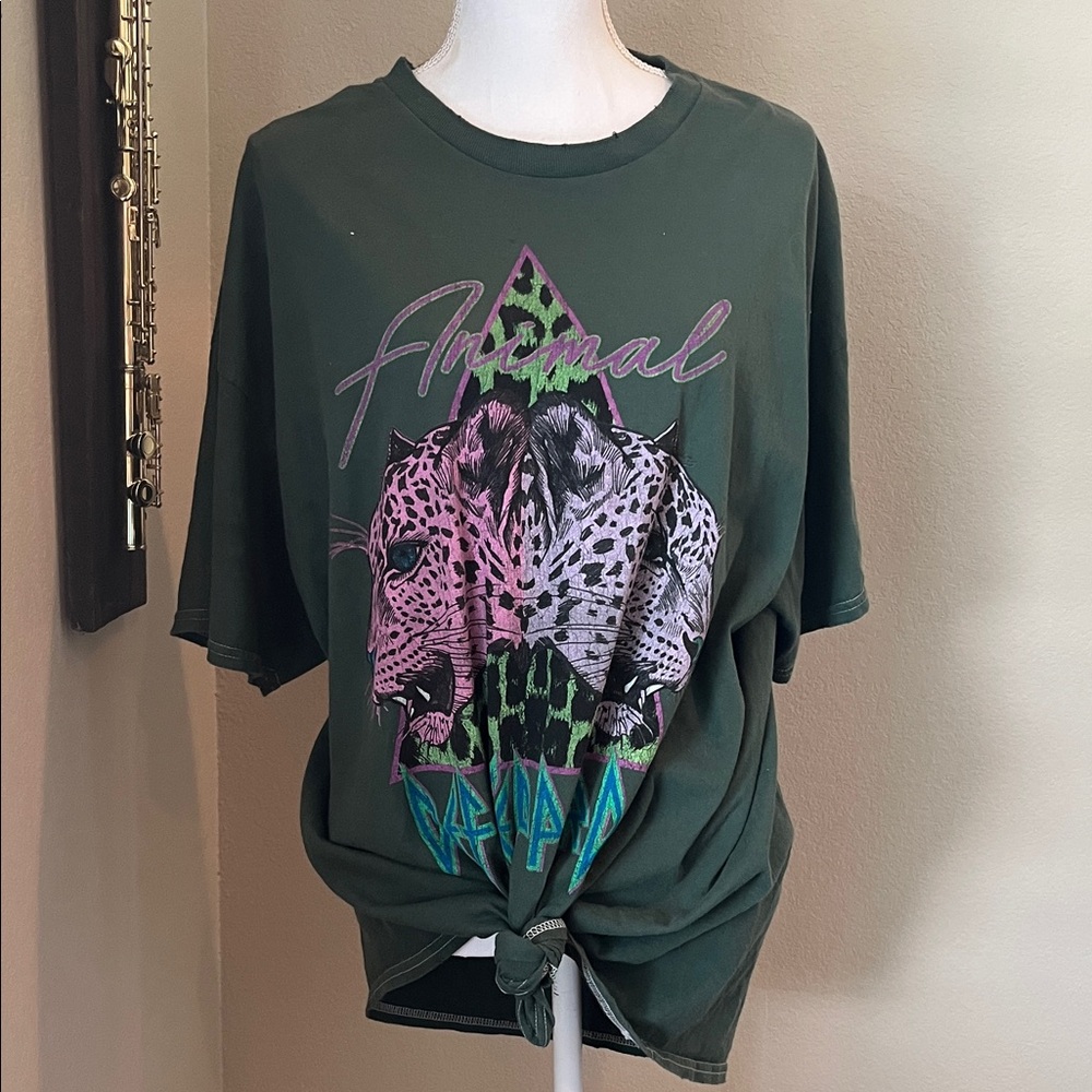 Urban outfitters oversized graphic tee